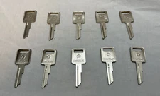 Strattec Primary Ignition Key Blank for 1973-1990 Chrysler Jeep 321074 10 Pack