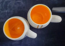 2 Excellent Rae Dunn Witches Legs Halloween Coffee Hot Cocoa Cider Tea Mugs