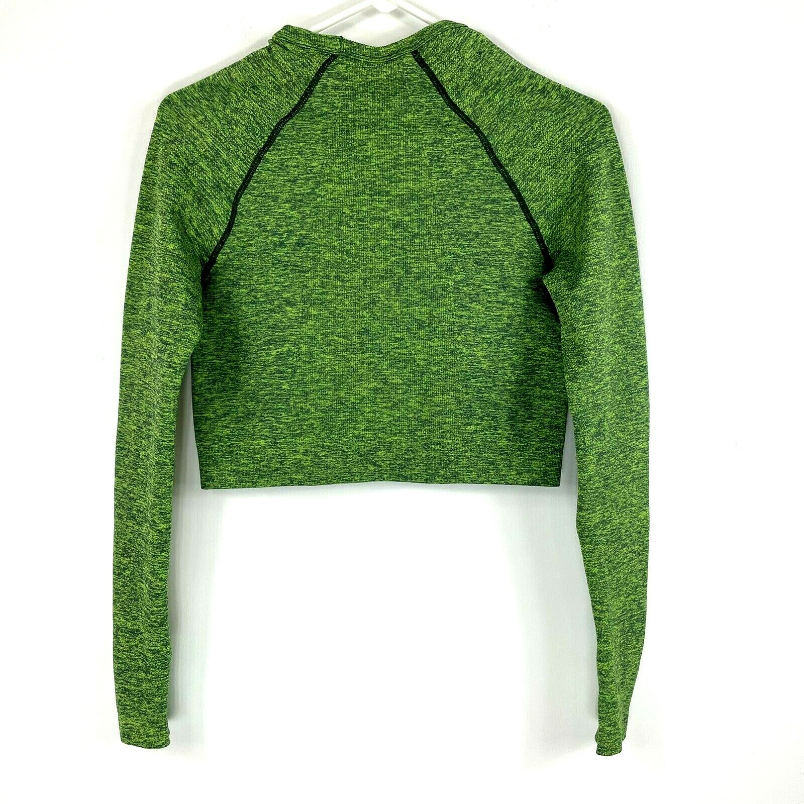 Fabletics Top Size Medium Ribbed Cropped Seamless… - image 4