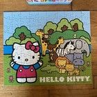 Hello Kitty Zoo Tin Lunch Box w/ Handle 2012 Sanrio includes Puzzle So Cute! — photo 4
