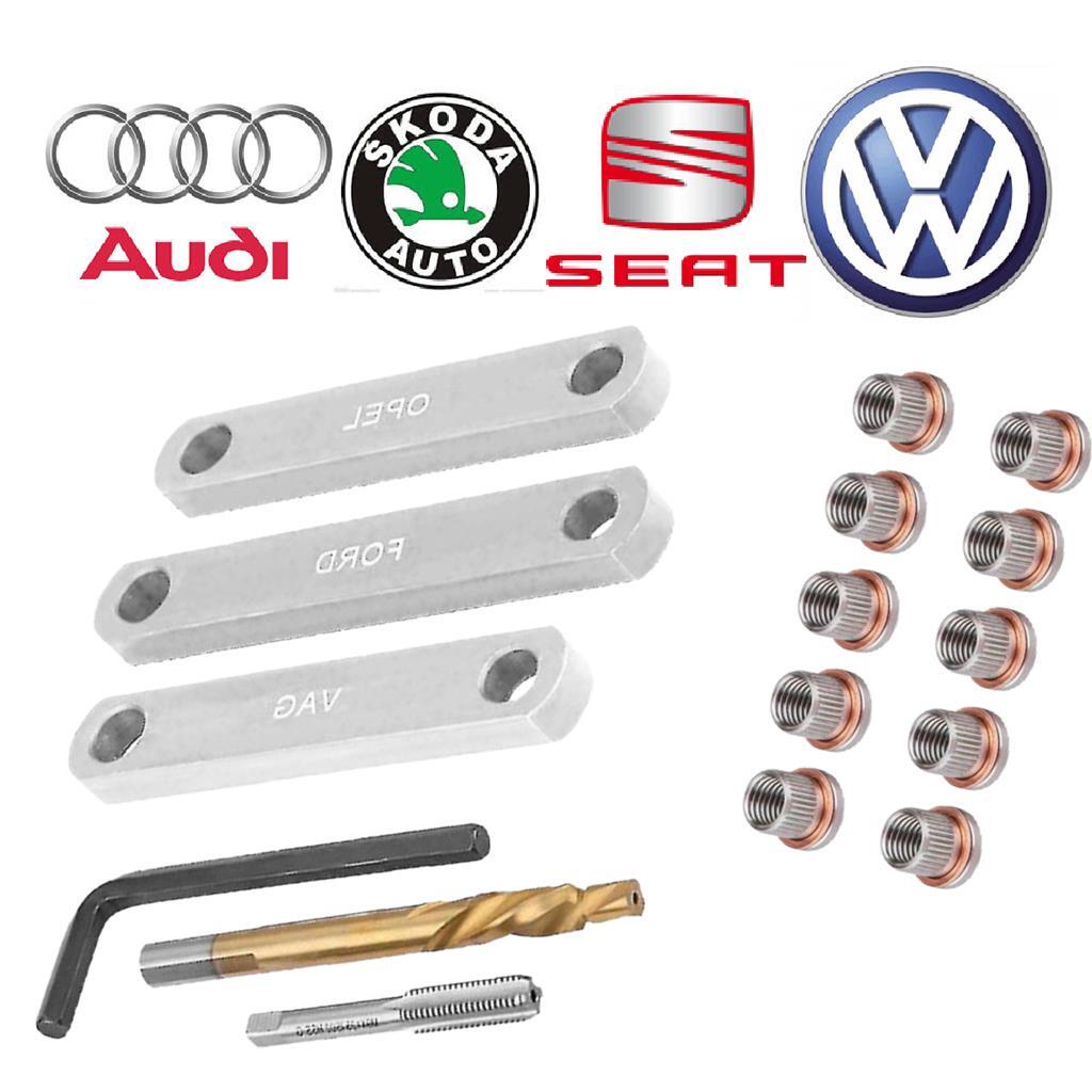 Brake Caliper Thread Repair Kit M9 x 1.25 Vw Audi Seat Skoda Ford