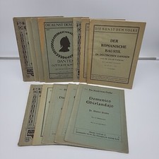 12x "Die Kunst dem Volke" (Rethel, Ghirlandajo, Dante, Holbein, della Robbia...)