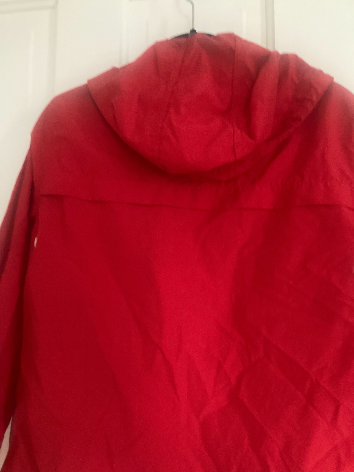 Jack Wills Women's Nylon Cotton WindBreaker Hooded Rain Jacket Size 8