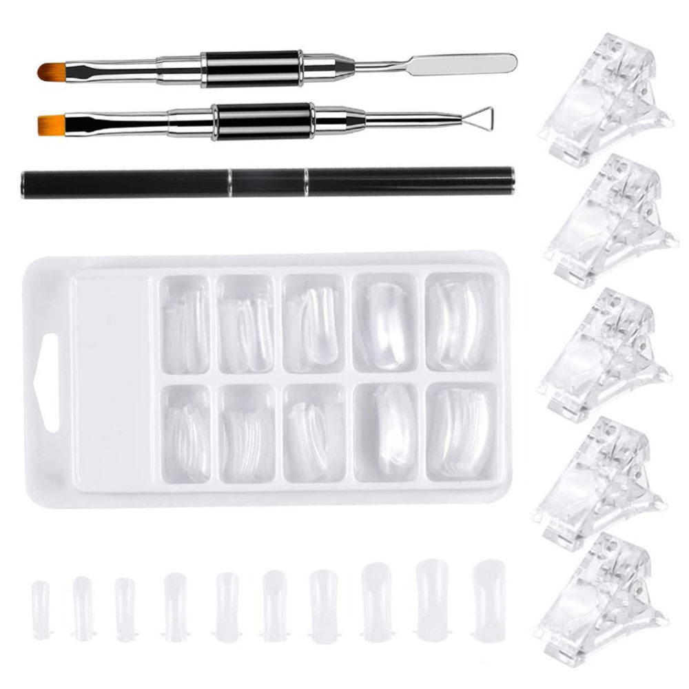 Kit De Manicura Nails Gel Extension Manicure White Decorate eBay