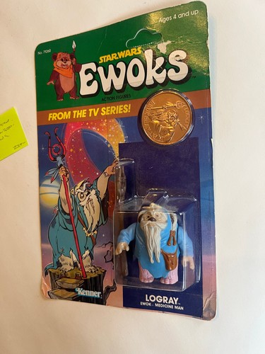 Vintage Kenner Star Wars EWOKS Logray MOC RARE 1985 325 - Picture 2 of 9