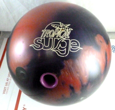 Storm Tropical Surge 11lbs Bowling Ball 11 lb Drilled Purple Pink