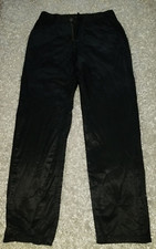 Vintage Rare Y2K Guess Genuine Nylon/Cotton Pants Black Pants Size 30 US Size 10