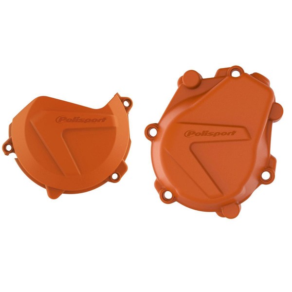 Polisport Kupplungs/ZüNdungsdeckelschutz KTM SX-F 450 16-20, Orange-image
