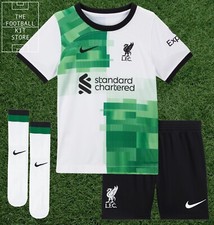 Liverpool Away Full Kit Youth - Nike LFC Football Shirt, Shorts & Socks - Kids
