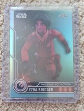 2023 Topps Star Wars Chrome Ezra Bridger 32 Refractor 132/199