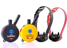 E-Collar ET-302 2T Remote Trainer 1/2 Mi w/2 TRANSMITTERS on the same FREQUENCY