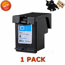 1x Black 901XL Ink Cartridge For HP Officejet J4550 J4580 J4624 J4660 J4680 4500