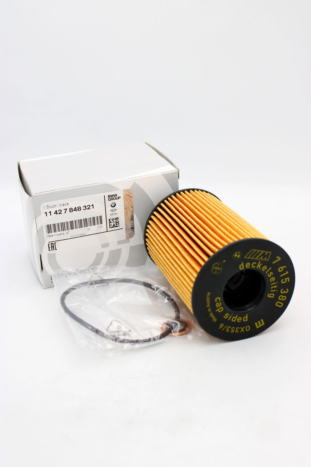 BMW 550i 650i 750i M5 M6 X5 X6 GENUINE Engine Oil Filter 