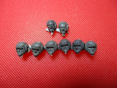 Warhammer 40k Astra Miltarum Imperial Guard Cadian Heads Helme Bits Box Ersatzteile