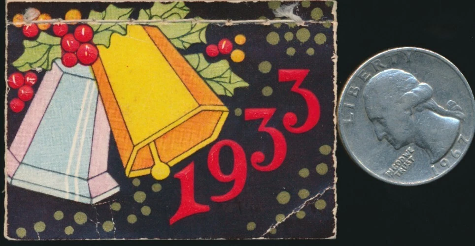 1933 Mini Purse Calendar | eBay