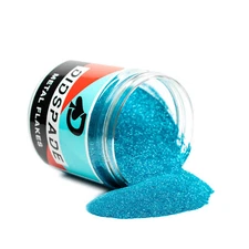 4oz Sky Dive 0.004 Blue Micro Metal Flake - Solvent Resistant Glitter