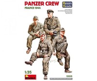 Miniart 53015 - 1:35 Panzer Crew. France 1944. Resin Heads - Neu