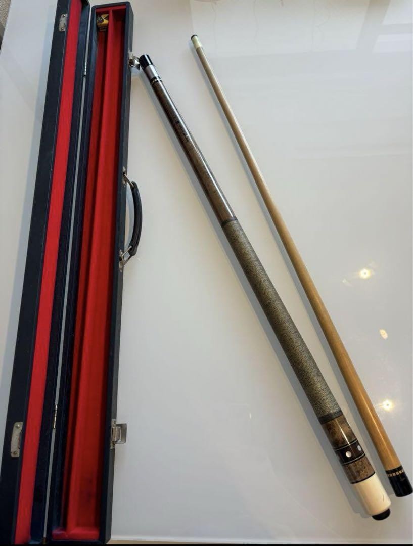 オールドAdam HELMSTETTER old adam cue Adam Helmstetter 80' 18-mount joint cap