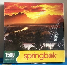 NEW Springbok Golden Sunset 1500 Piece Jigsaw Puzzle