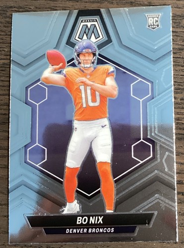 2024 Panini Mosaic Bo Nix #312 Rookie Denver Broncos!