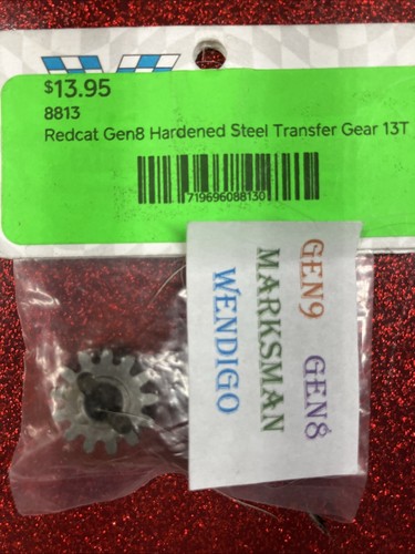 Redcat Gen8 DTG80007 Steering Knuckle, 8813 Mod1 13T Gear & DTG80008 C-Hub - Picture 9 of 12