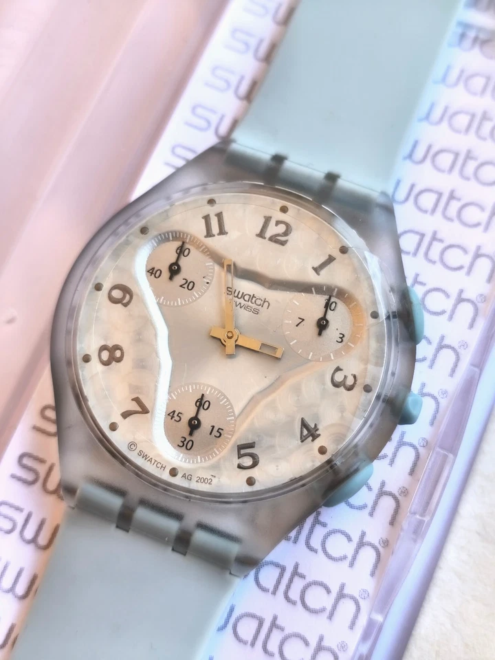 SWATCH Skin SUYN101 Reloj Pulsera de Silicona Azul Quarzo NUEVO - Imagen 1 de 2