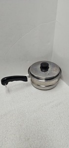Vintage 8” Saladmaster Stainless Steel Steamer Strainer Insert With Lid USA