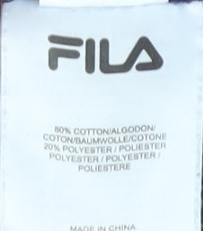Sudadera Fila Unisex Terciopelo Azul L - Imagen 4 de 12