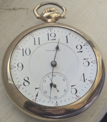 #ad 1949Waltham VanguardSize 1623Jewels R.R. Grade Pocket Watch.FREE SHIPPING. $450.00