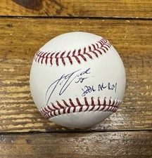 JUSTIN VERLANDER SIGNED RAWLINGS OML BASEBALL W/ 2006 AL ROY INSCRIPTION ELITE