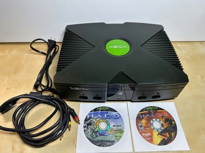 Original Microsoft Xbox Console Bundle - Reconditioned - Halo & Halo 2