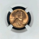 1942-D LINCOLN WHEAT CENT ~ NGC MS 66 RD ~BEAUTIFUL COIN~ REF#47-011