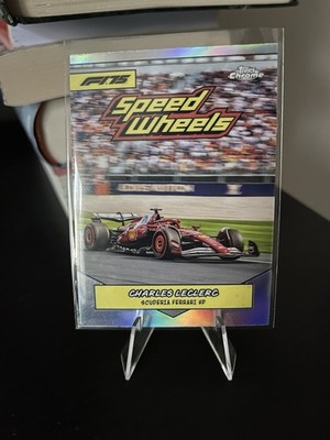 Topps Chrome Formula 1 2025 Charles Leclerc Scuderia Ferrari Speed Wheels