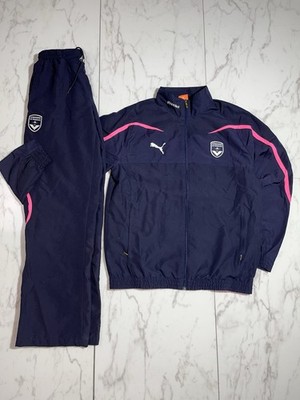Vintage Puma Girondins Bordeaux Tracksuit M 2010 rare y2k retro