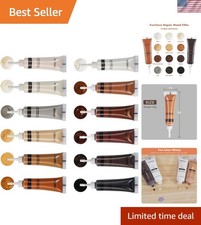 Complete Wood Scratch Repair Kit - Easy Application with 12 Vibrant Colors