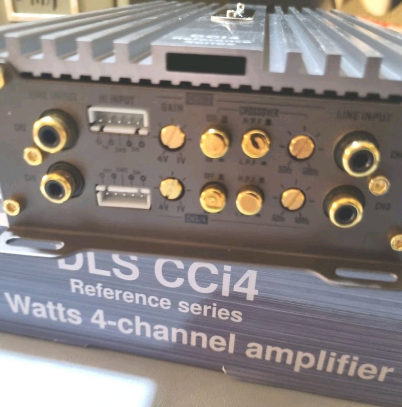 DLS🇸🇪 cci4 400w Hi-fi-a/b class-vented Amp