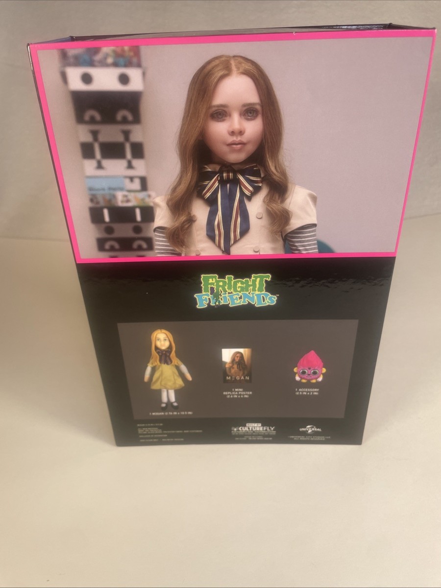 M3GAN Doll MEGAN Plush Box Set Culture Fly FRIGHT FRIENDS Horror