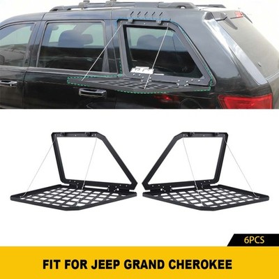 For Grand Cherokee 2007-10Side window Rack Expand Trunk Exterior MOLLE Panel Kit
