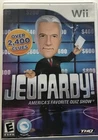 Jeopardy Nintendo Wii Game - w/manual - Free Shipping