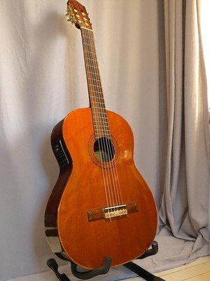 Morris M15 1973 Japan Classical Guitar with Fishman Presys Pickup Electric Acou