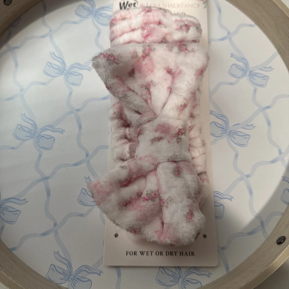 Goody X Love Shack Fancy Rosa Beaux Head Band  Wash Cotton Head Wrap 🪷 - Image 3 of 3