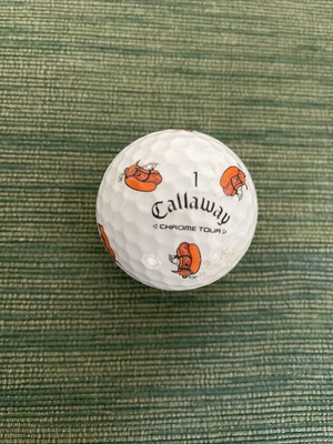 Callaway ''TRUVIS'' GOLFING HOT DOG LOGO GOLF BALL