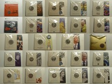 2021-2023 Royal Mint Official UK £5 Five Pound Crowns BUnc Coin Packs: see menu