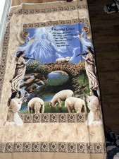 Cotton fabric panel, Amazing Grace large quilt print, 44 x 35 preshrunk