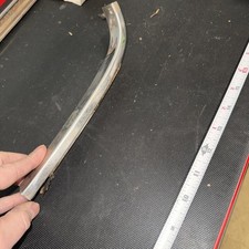 1966 Chevy Caprice Quarter Window Reveal Molding Lh 2dr Vertical Rear 1966 Chevy Caprice Quarter Window Reveal Molding Lh 2dr Vertical Rear