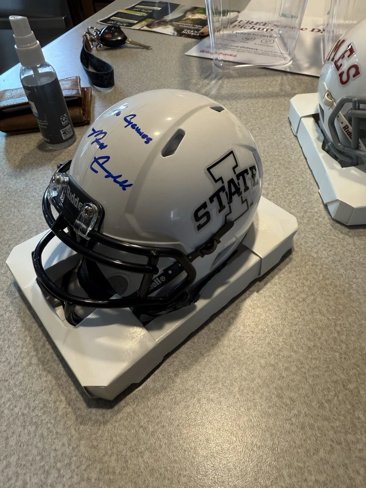 MATT CAMPBELL SIGNED MINI HELMET IOWA STATE CYCLONES FOOTBALL - Image 4 of 4