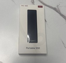 Hard Disk Portable SSD M.2 16TB Type C External SSD Solid State Drive Black NIB