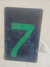 Vintage RAF anwick Metal Racking Number, Great Nostalgia Piece