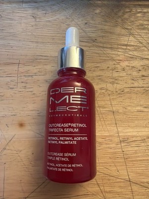 Dermelect Outcrease Retinol Trifecta Serum full size Cosmeceuticals 1 fl.oz NEW
