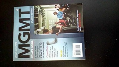 MGMT6 (New, Engaging Titles from 4LTR - Paperback, by Williams Chuck - Very Good